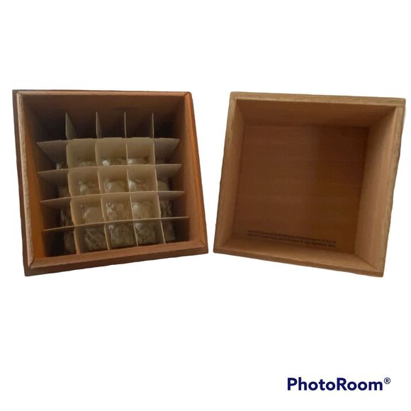 George Burns Monarch Collection Tall Wooden Cigar Box Humidor Wood 25 Vintage - Picture 6 of 10